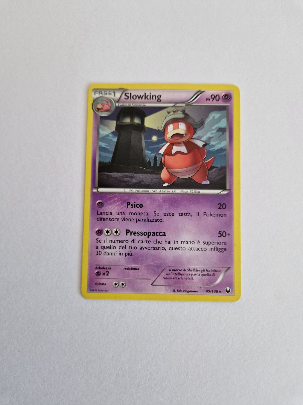 Pokémon Carte collezionabili: Slowking - Dark Explorers - ITA - Ab 1 – Usato da Romont FR venduto da raj_sjv9 2