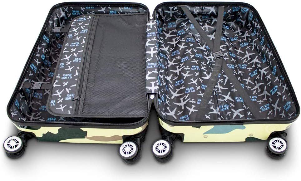 Valigie: Berwin Design Koffer 3er Set Camouflage – Nuovo e nell'imballaggio originale da Bottighofen venduto da zaap 8