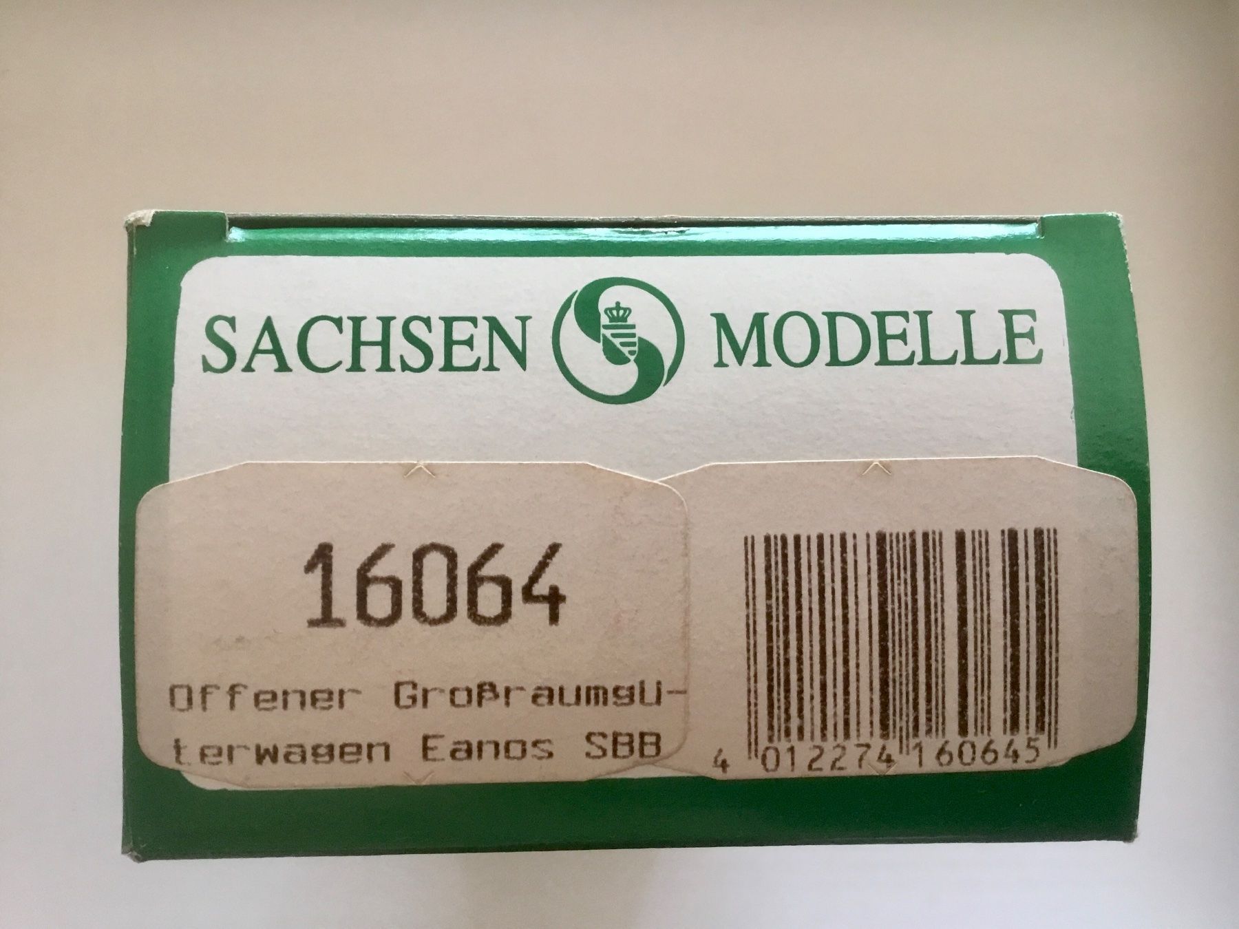Modellini di ferrovie: Sachsenmodelle 16064, Güterwagen der SBB – Nuovo e nell'imballaggio originale da Vacallo venduto da G1965 5