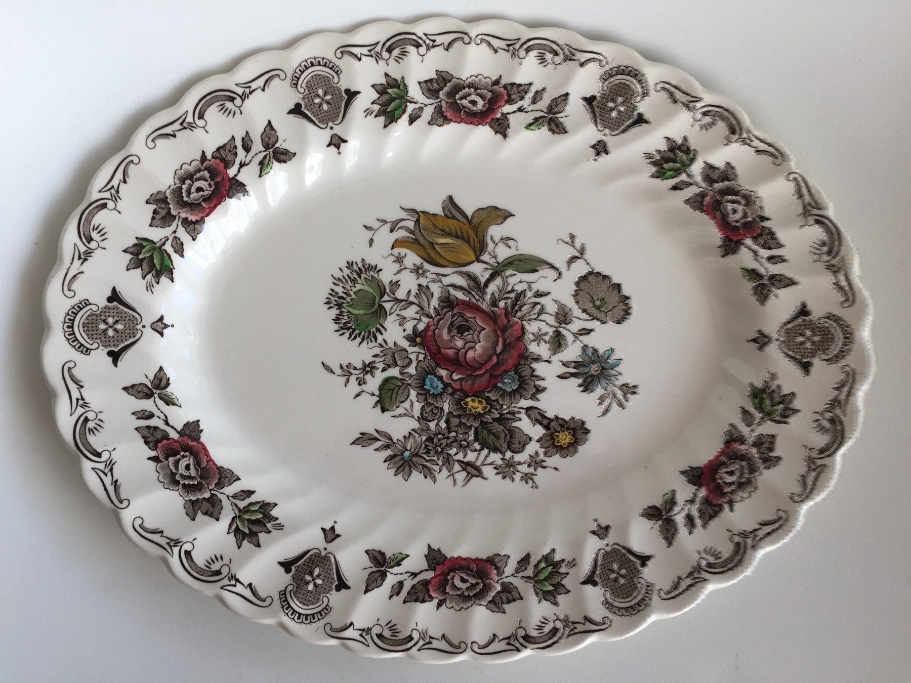 Piatti: Assiette faïence MYOTTS BOUQUET – Usato da Cossonay-ville venduto da Super-Price-Quality 3