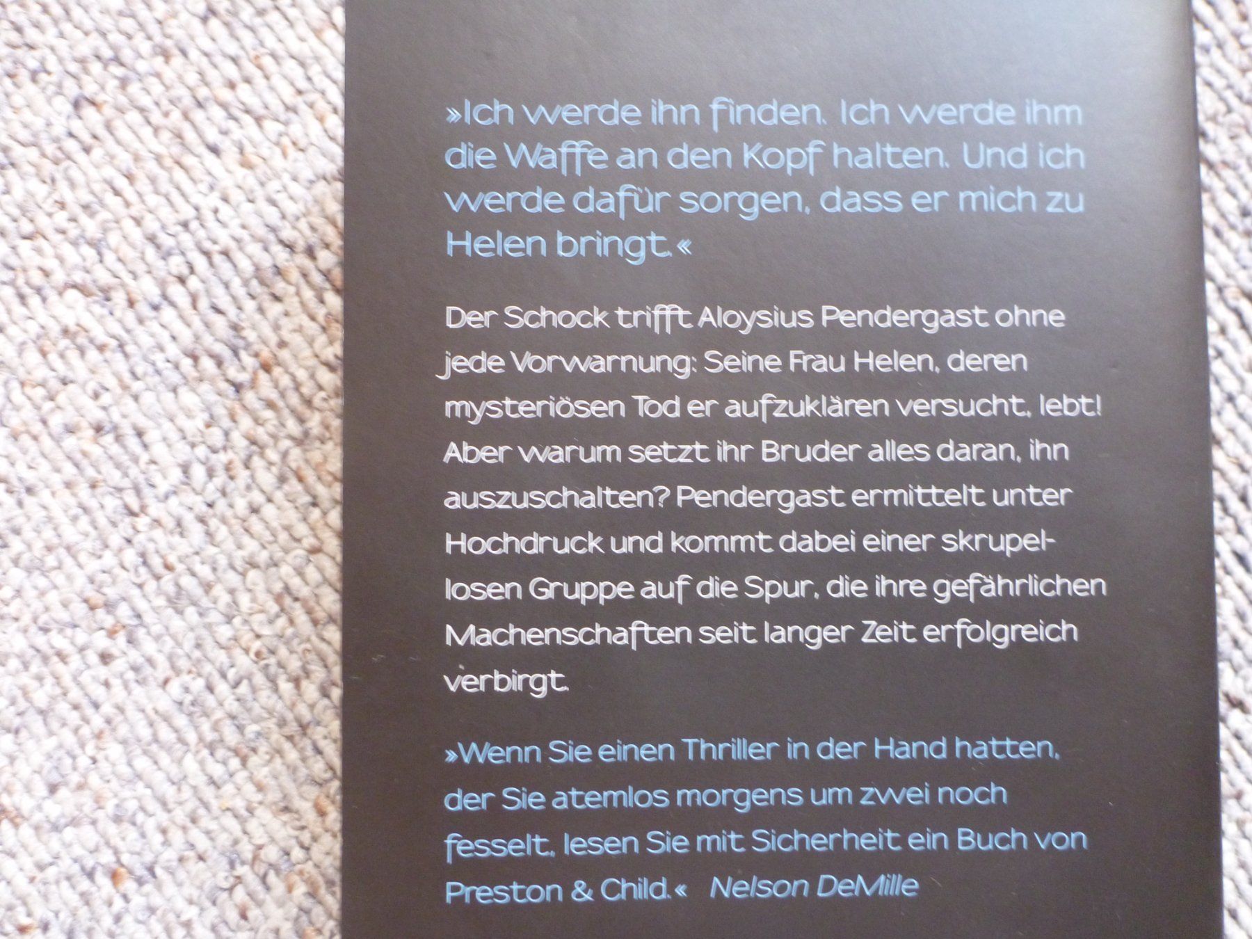 Libri: Preston&Child: Revenge - Eiskalte Täuschung – Usato da Sils im Domleschg venduto da Foeniculum 1