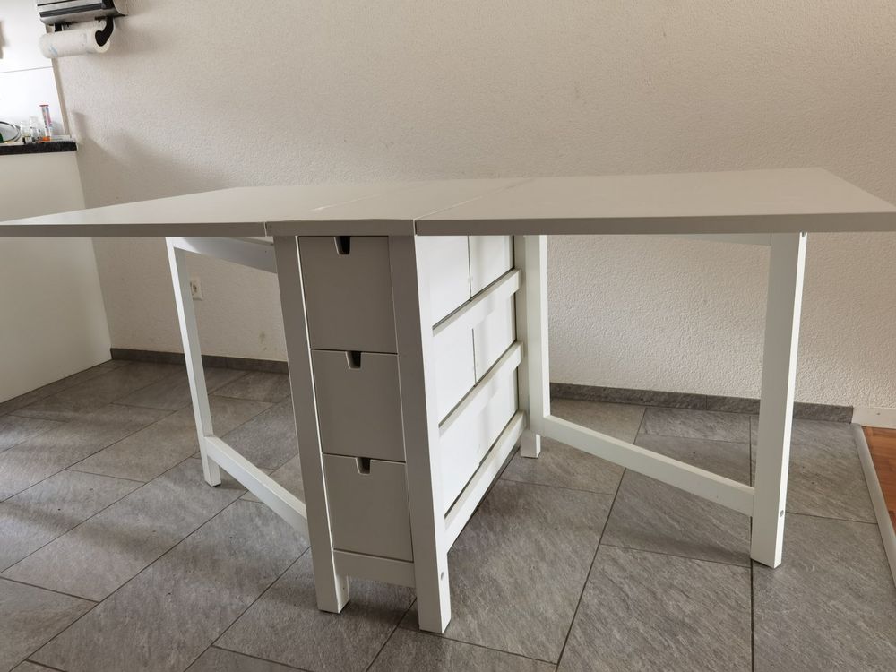 Klapptisch, IKEA NORDEN weiss Kaufen auf Ricardo