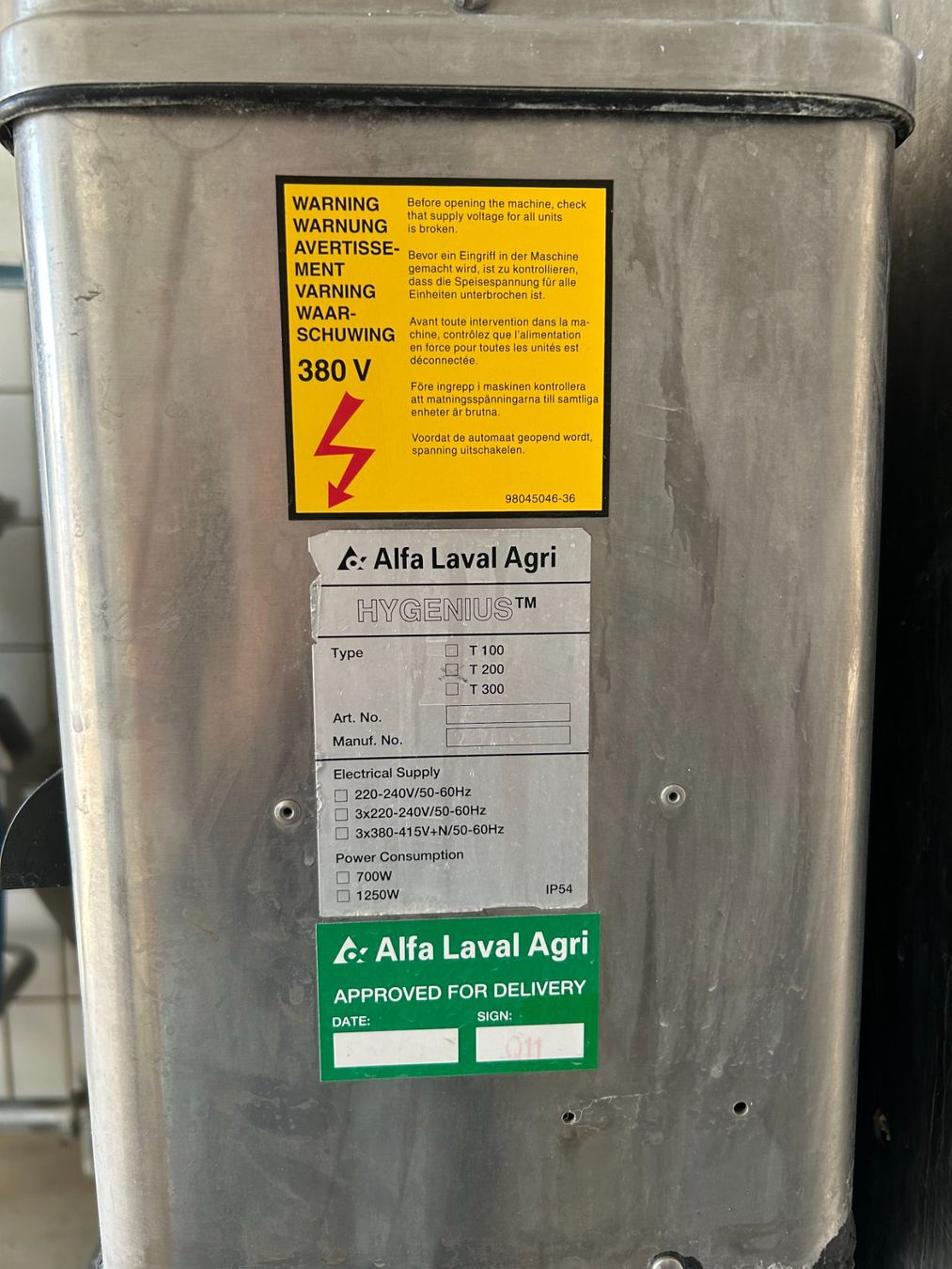 Delaval Tecnica di mungitura: Milchtank 9000 lt – Usato da Uznach venduto da uzner76 3