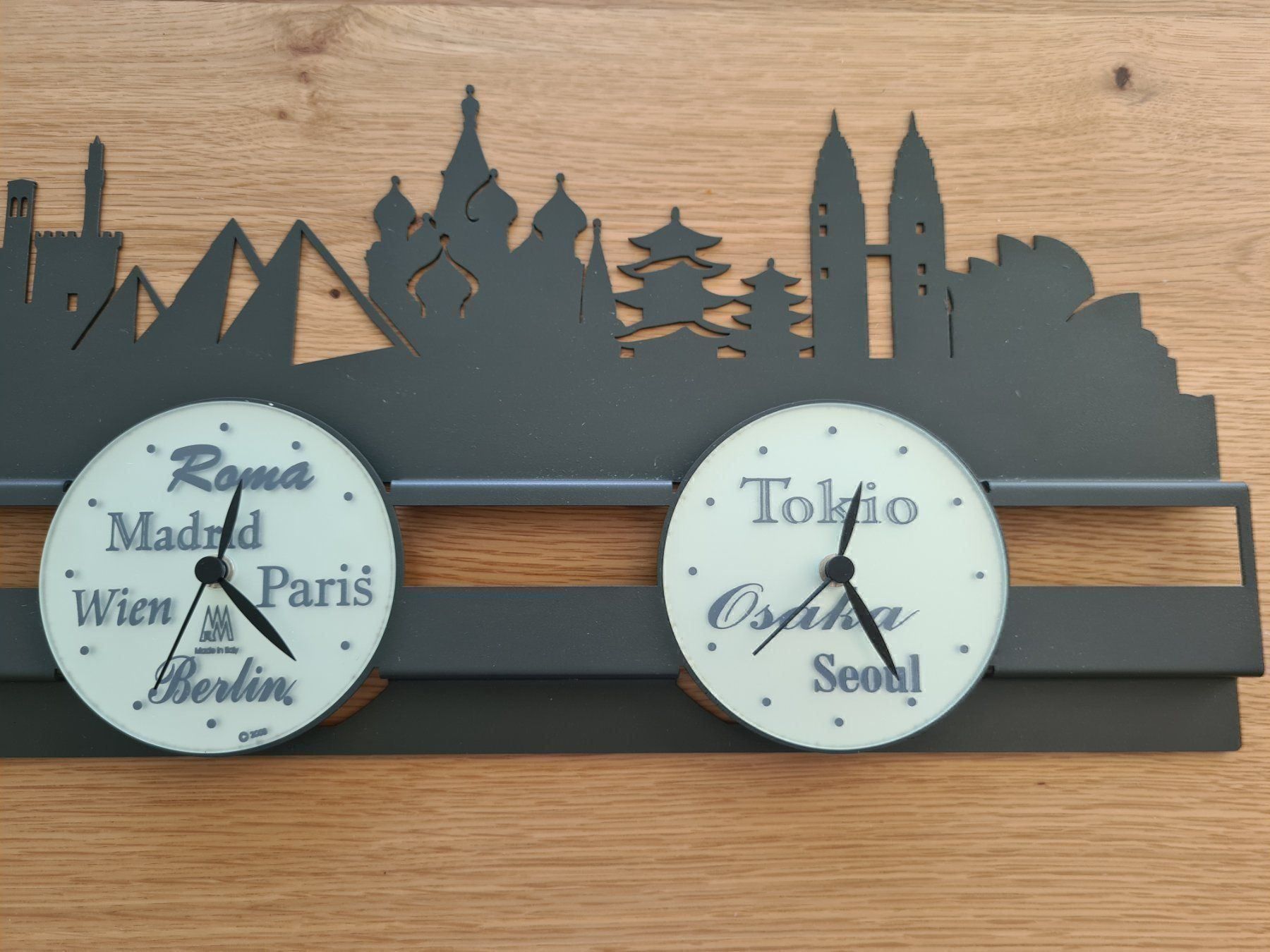 Orologi da terra & Orologi da parete: Horloge World Cities 100 x 28cm Neuve – Nuovo e nell'imballaggio originale da Broc venduto da jcr_5cqy 2