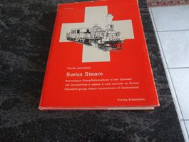 Buch Swiss Steam Normalspur Dampflokomotiven in SCHWEIZ OKT6
