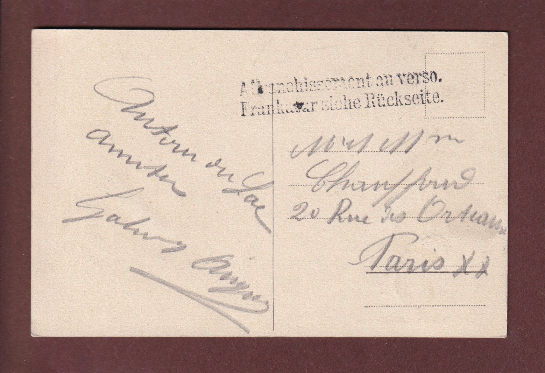 Cartoline postali: GENEVE depuis le bateau - 1914 – Usato da Pully venduto da nicecards 1