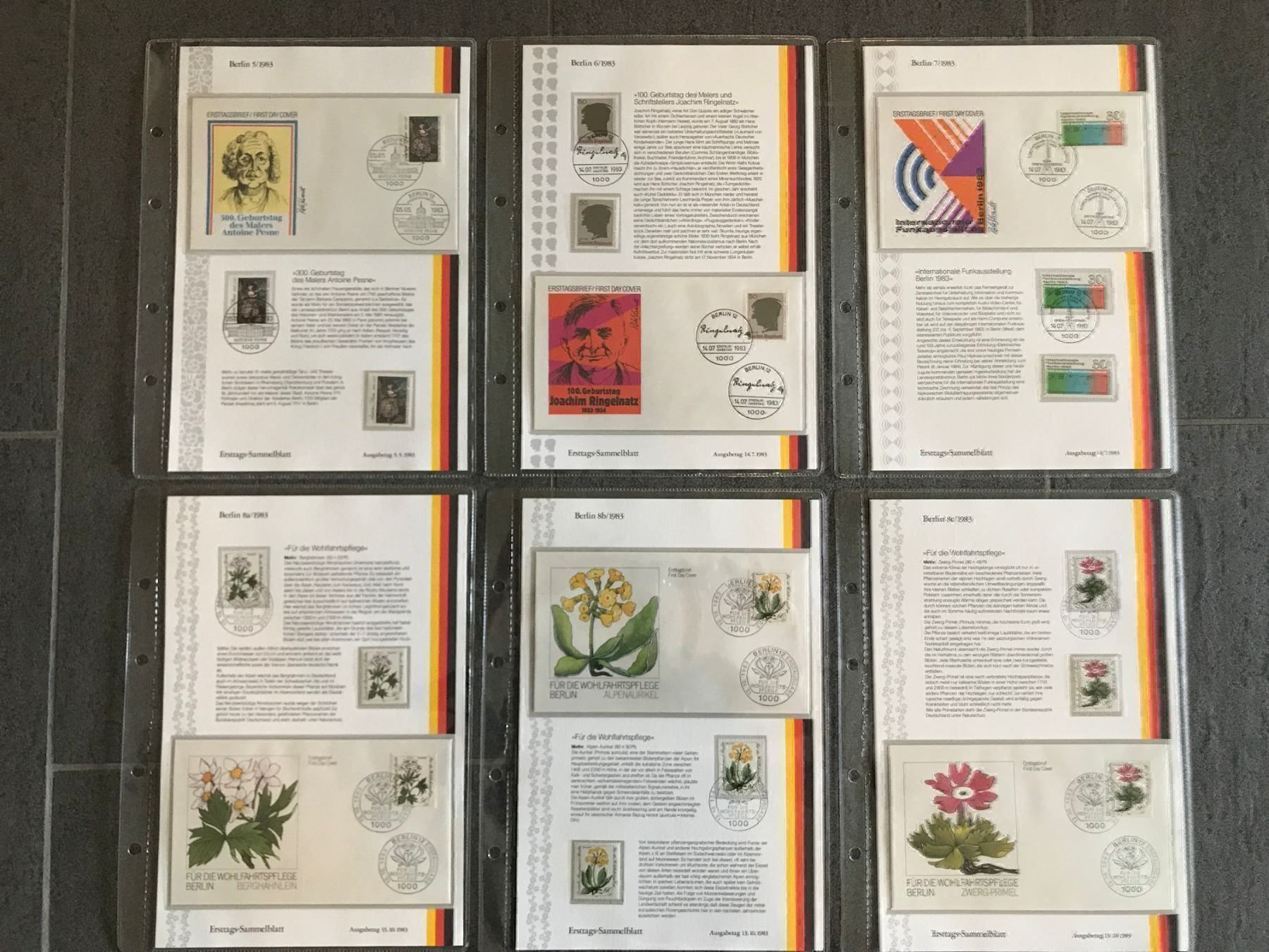 Alben: Briefmarken-Album "Berlin" Nr. 2/6 – Gebraucht aus Rain von SRIC01 6