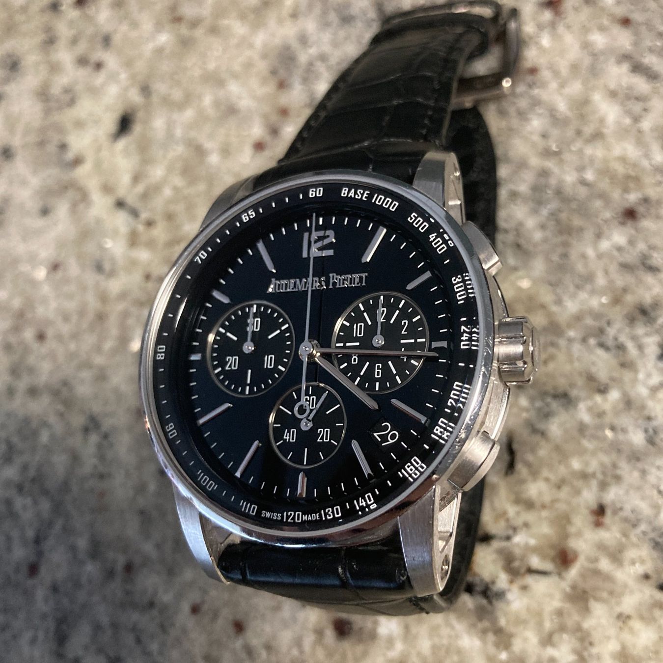 Audemars Piguet Orologi: Audermars Piguet Code 11.59 Chrono - Black Dial - White Gold – Usato da Genève venduto da arisol 7