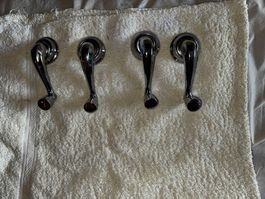 Mercedes Oldtimer 4x Chrom Fensterkurbeln komplett BILLIG