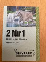 Gutschein 2 für 1 Eintritt in den Sikypark