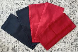 Housses de coussin, lot de 5, 40x40cm