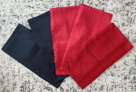 Housses de coussin, lot de 5, 40x40cm