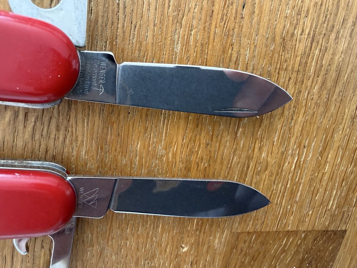Wenger Coltelli tascabile: 2 Wenger Taschenmesser Sackmesser – Usato da Goldach venduto da Messerguru 6