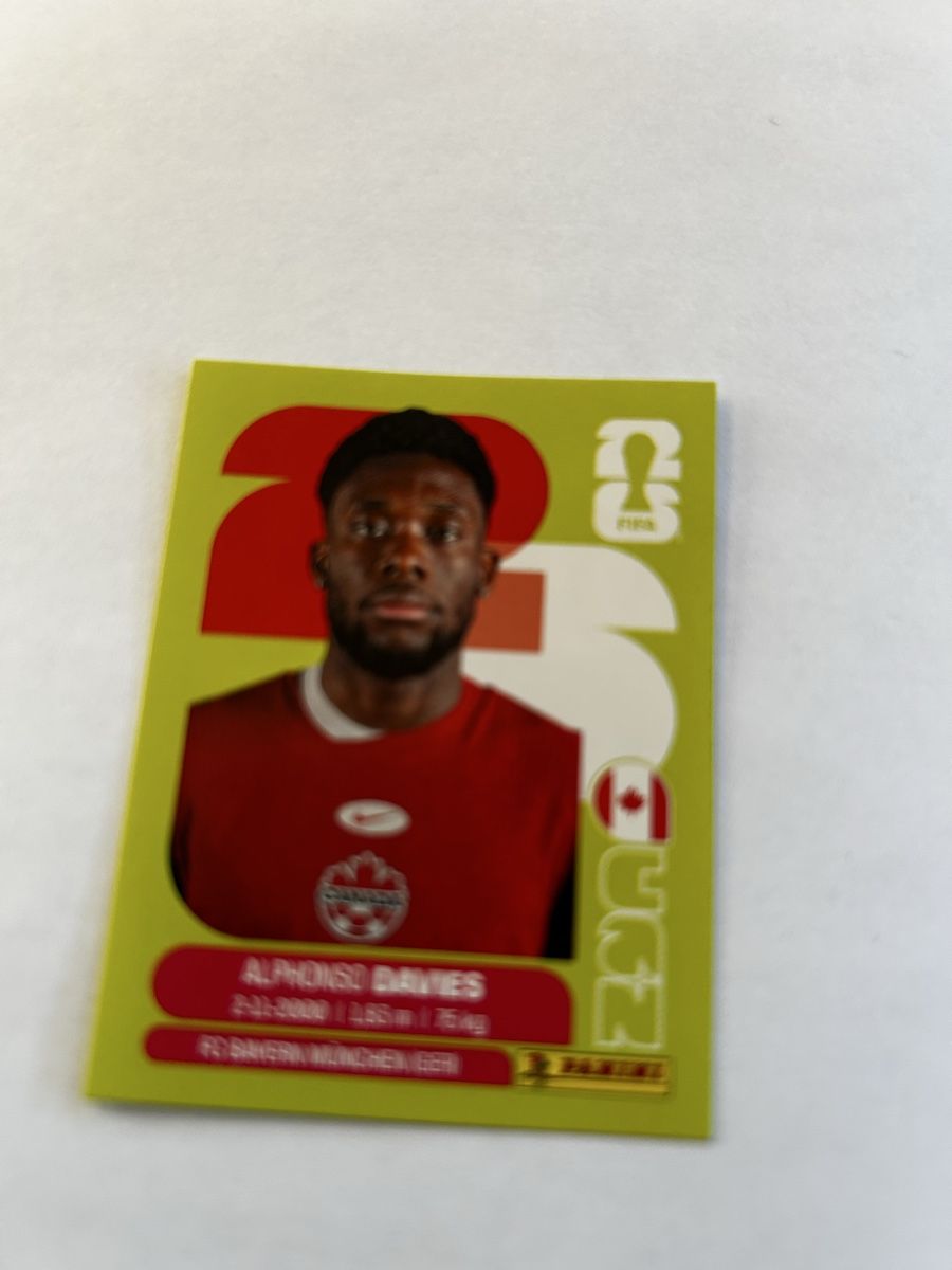 Panini Carte collezionabili: Panini WM 2026 CAN 3 Alphonso Davies – Nuovo e nell'imballaggio originale da Kestenholz venduto da xara03