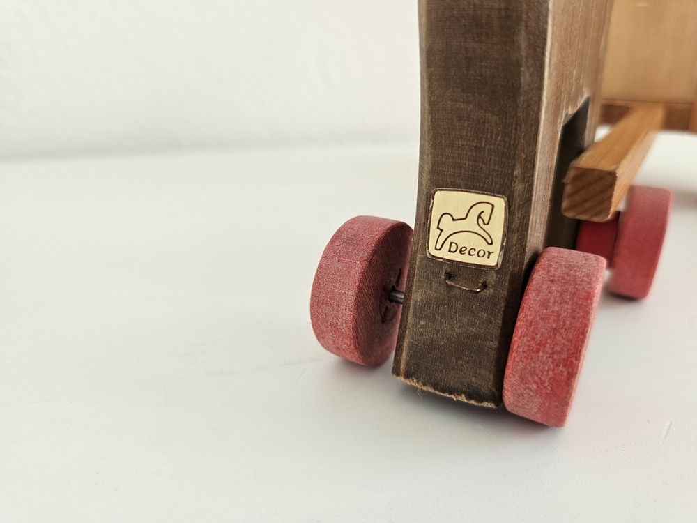 Jouets: Pferd mit Wagen Holz Spielzeug Decor Vintage – D'occasion à Pfäffikon ZH par eric0113 5