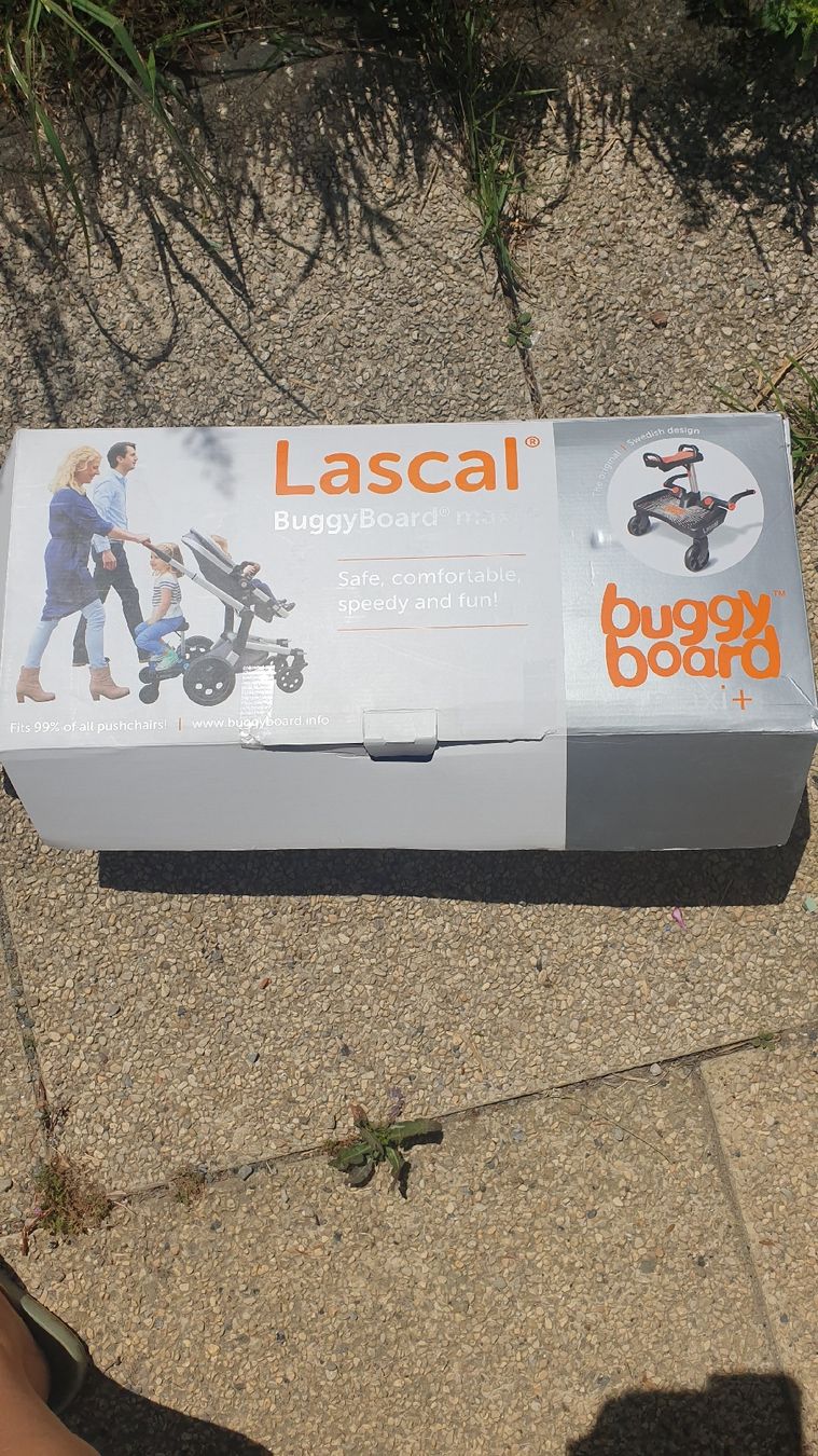 Lascal Accessori per carrozzine: Lascal BuggyBoard Maxi+ Planche à Roulettes Poussette Été – Usato da Montana venduto da ade_6nvz