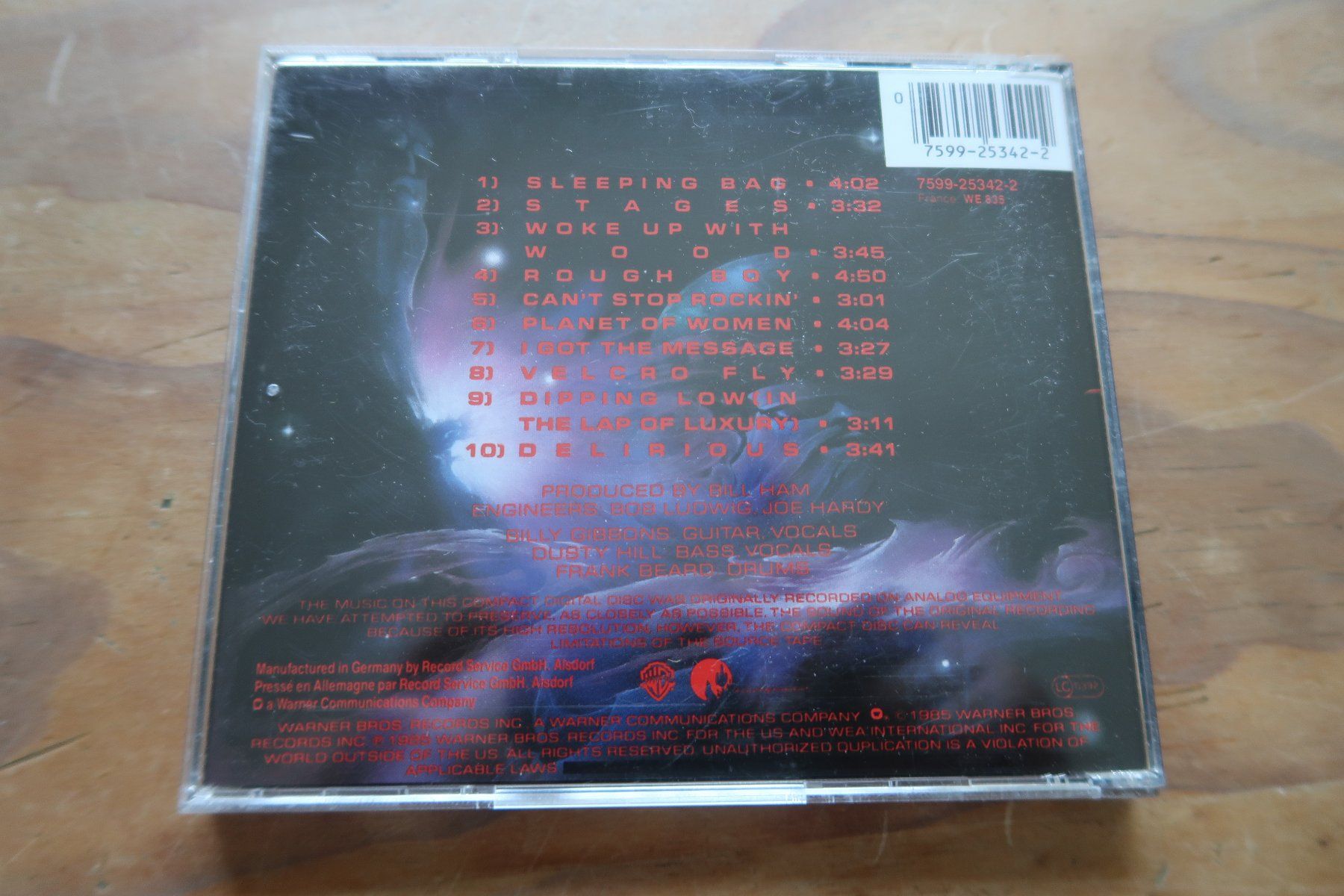 CD: ZZ TOP - AFTERBURNER - CD – Usato da Basel venduto da Patiscat 1