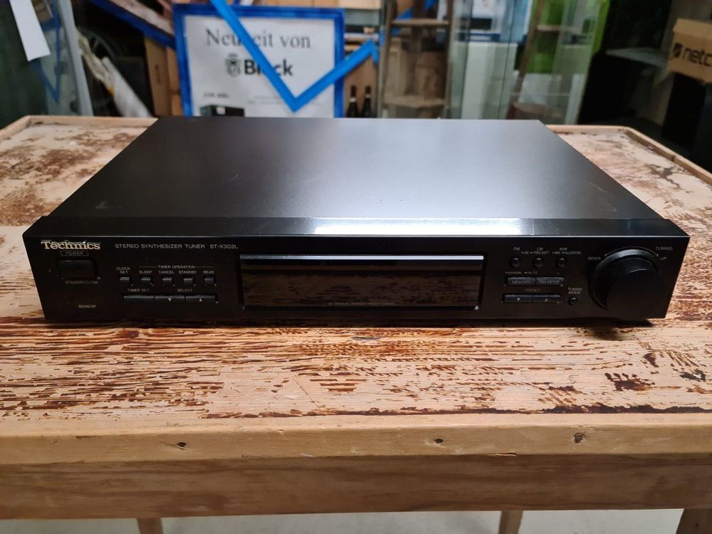 Tuner Technics ST-X302L – FM/LW/MW – 28 Canaux – Testé – Vintage