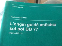 Militaire, le BB 77 guidé antichar