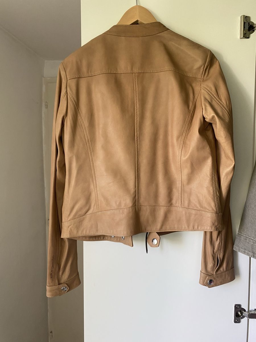 Giacca di pelle marrone, Replay, taglia M (Neuf (Voir description