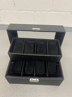 Uhrenbox für Aufbewahrung von bis zu 8 Uhren