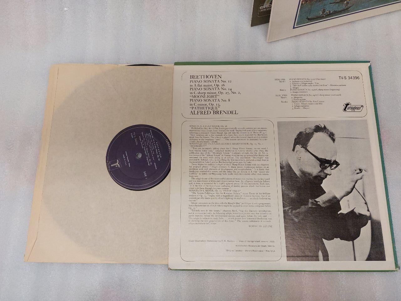 Schallplatten: Beethoven Sonate Alfred Brendel Vinyl LP – Gebraucht aus Pambio Noranco von TREBORLOP 1
