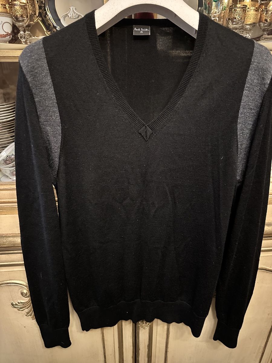 Paul Smith Maglioni & Felpe: Paul Smith Merino Wool V-Neck Pullover  Wollpullover – Nuovo (secondo la descrizione) da Mont-sur-Lausanne venduto da jolieresale 2