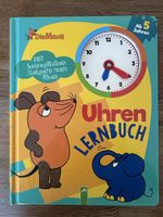 Die Maus Uhrenlernbuch mit Zeigern zum Üben, ab 5 Jahre