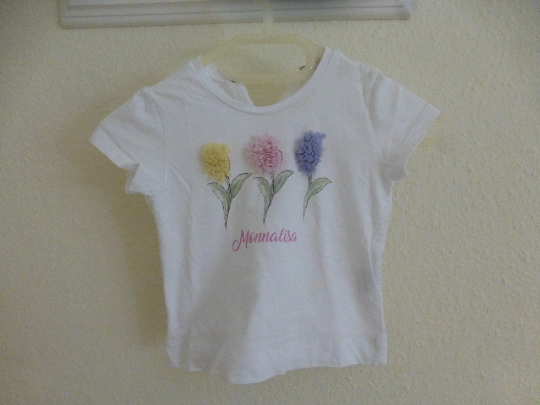 Monnalisa Camicette, T-shirt & Top: Monnalisa Mädchen Shirt in weiss – Usato da Hergiswil NW venduto da annettelia