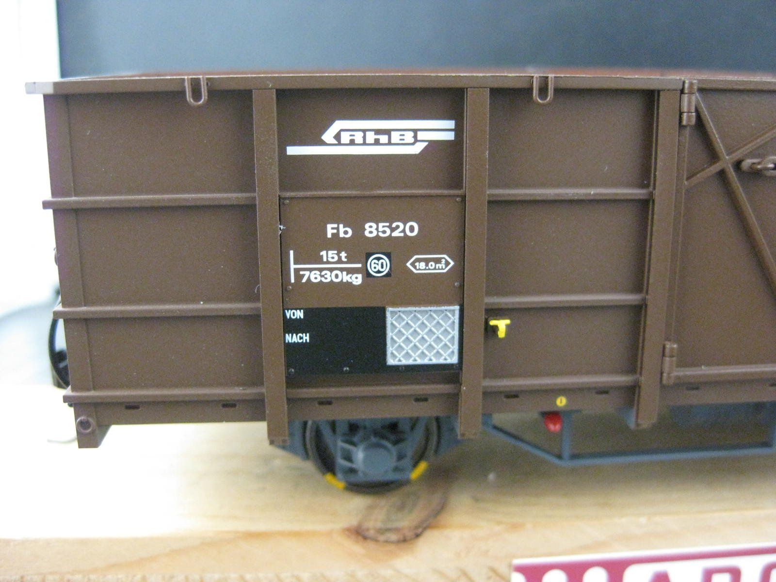 Bemo Modelleisenbahnen: Bemo 9455 110, RhB Fb 8520, mit OVP, neuwertig – Gebraucht aus Malters von Marosko 1