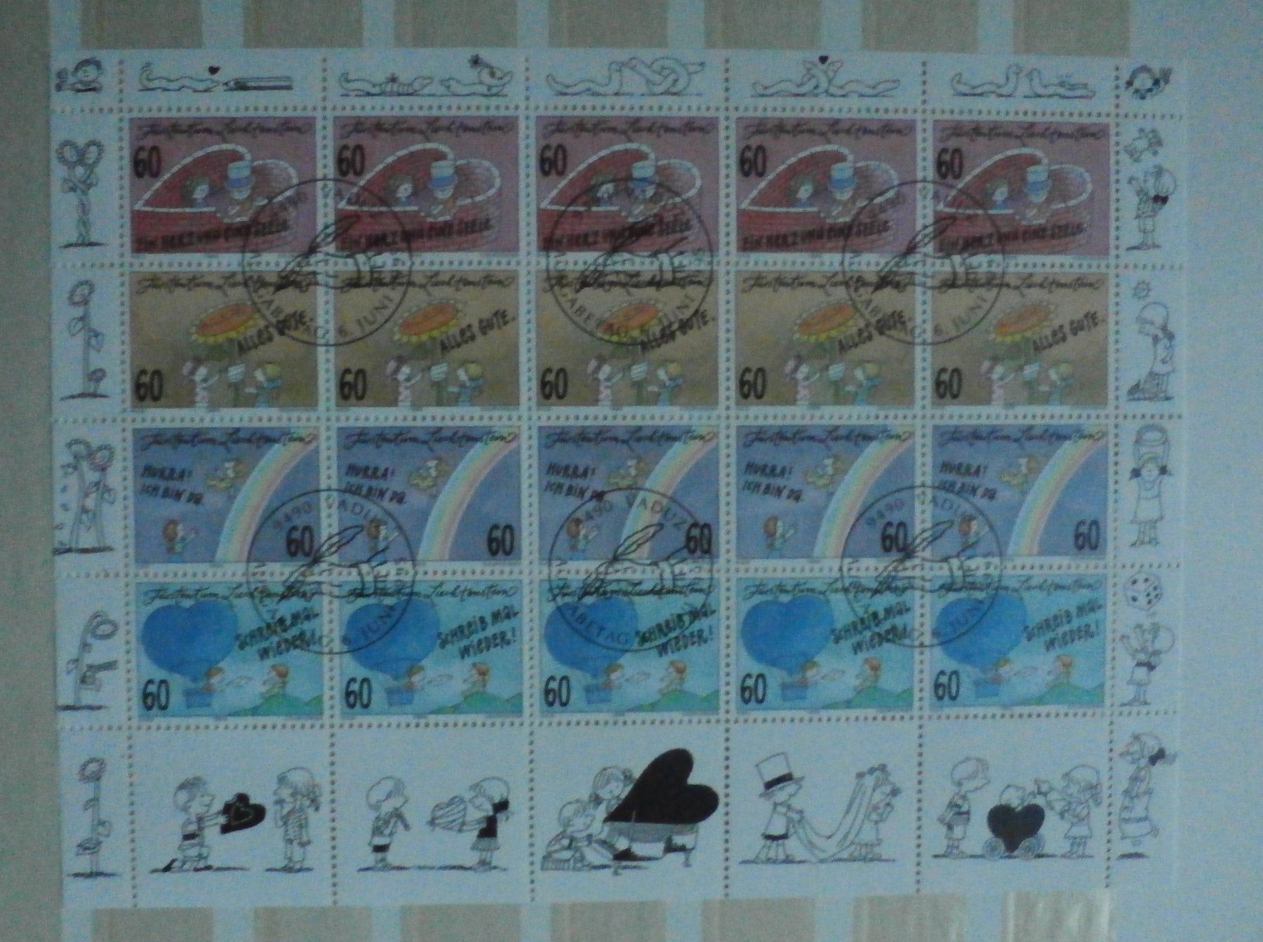 Tous les timbres: FL Spass am Brief 1995 ET – D'occasion à Kehrsatz par Bernherb2