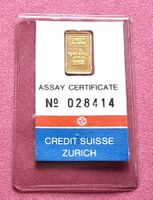 CREDIT SUISSE - 1 GRAMM - N° 28414