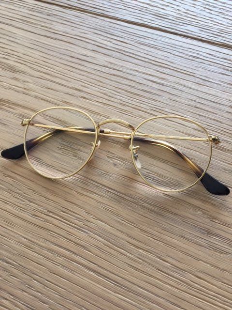 Ray-Ban Occhiali & Lenti: Brillengestell_Ray Ban_Gold – Usato da Schindellegi venduto da cocooning1