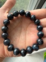 Blaues (Falkenauge)Tigerauge Armband –10mm