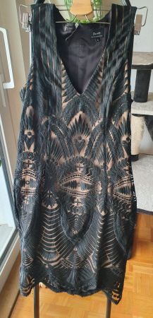 Robe noir Bardot