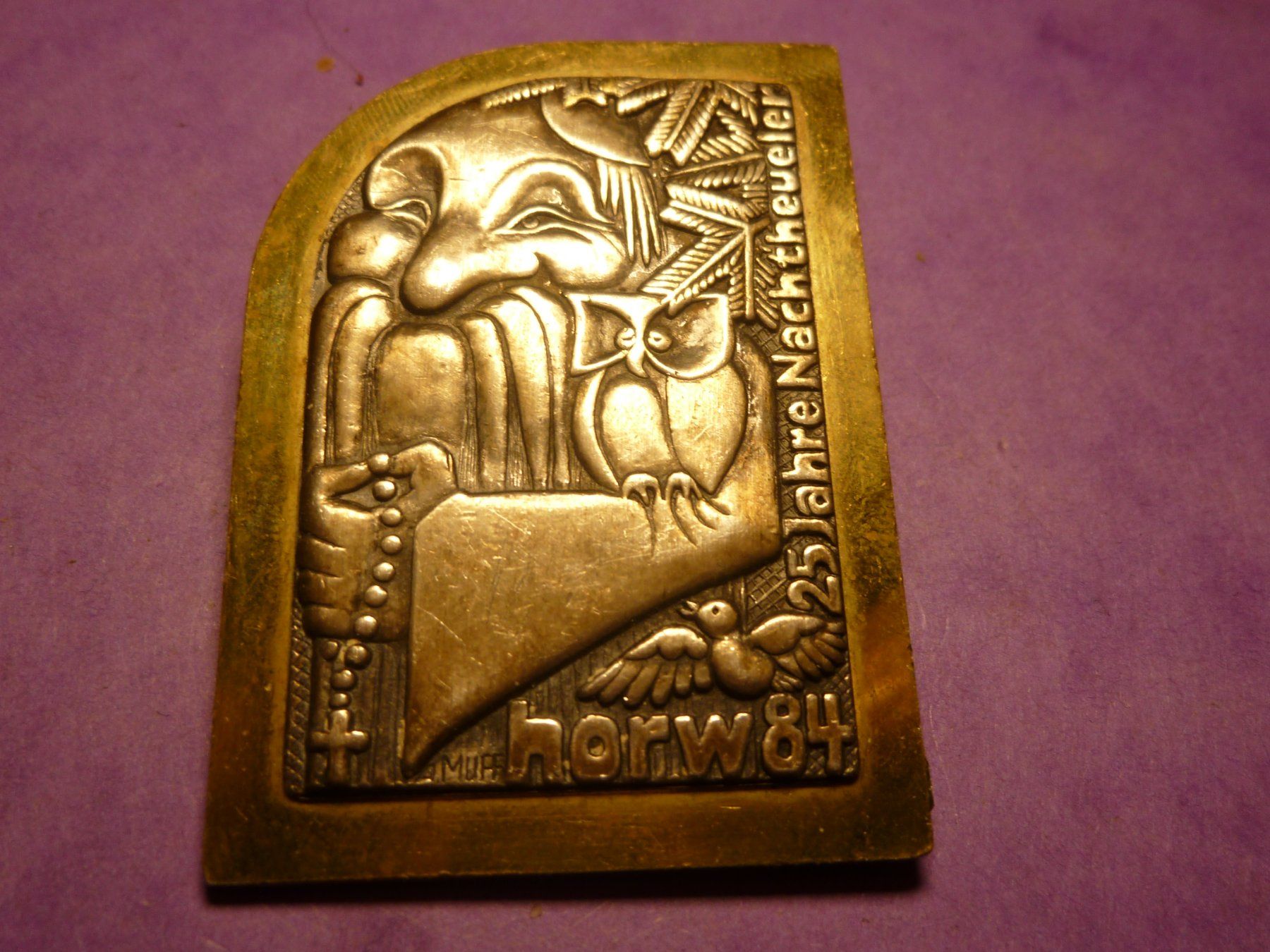 Plaketten & Abzeichen: HORW 1984 GOLD – Gebraucht aus Ried (Muotathal) von Mandarin02