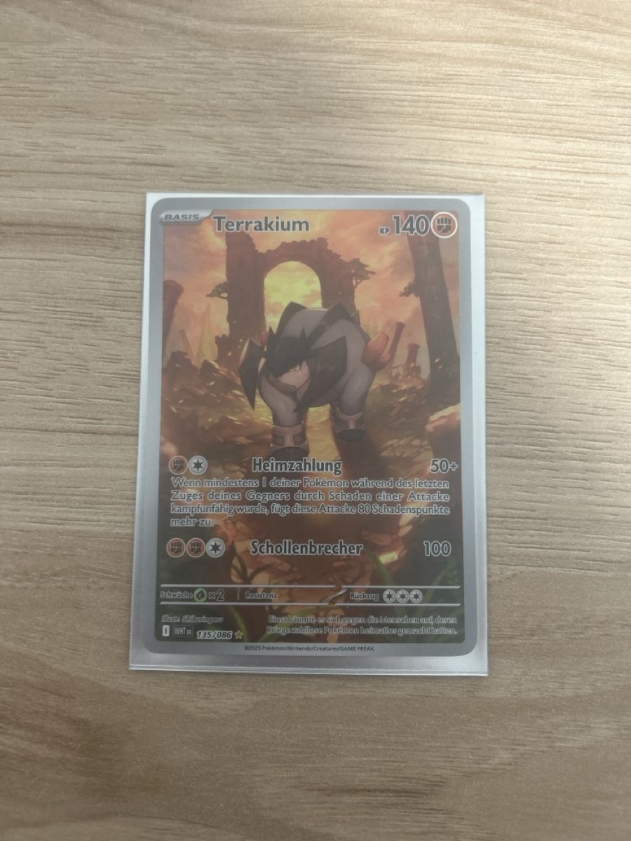 Pokémon Carte collezionabili: Terrakium 135/086 – Nuovo (secondo la descrizione) da Wetzikon ZH venduto da Zehra_mne