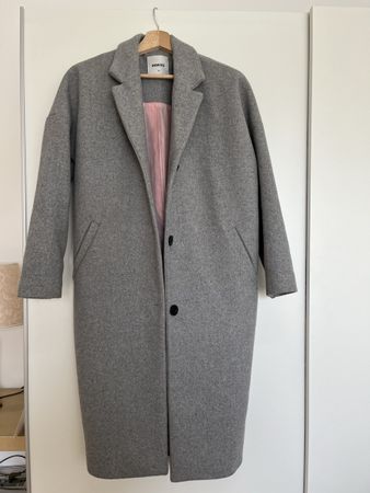 Wemoto langer Mantel XS 40% Wolle
