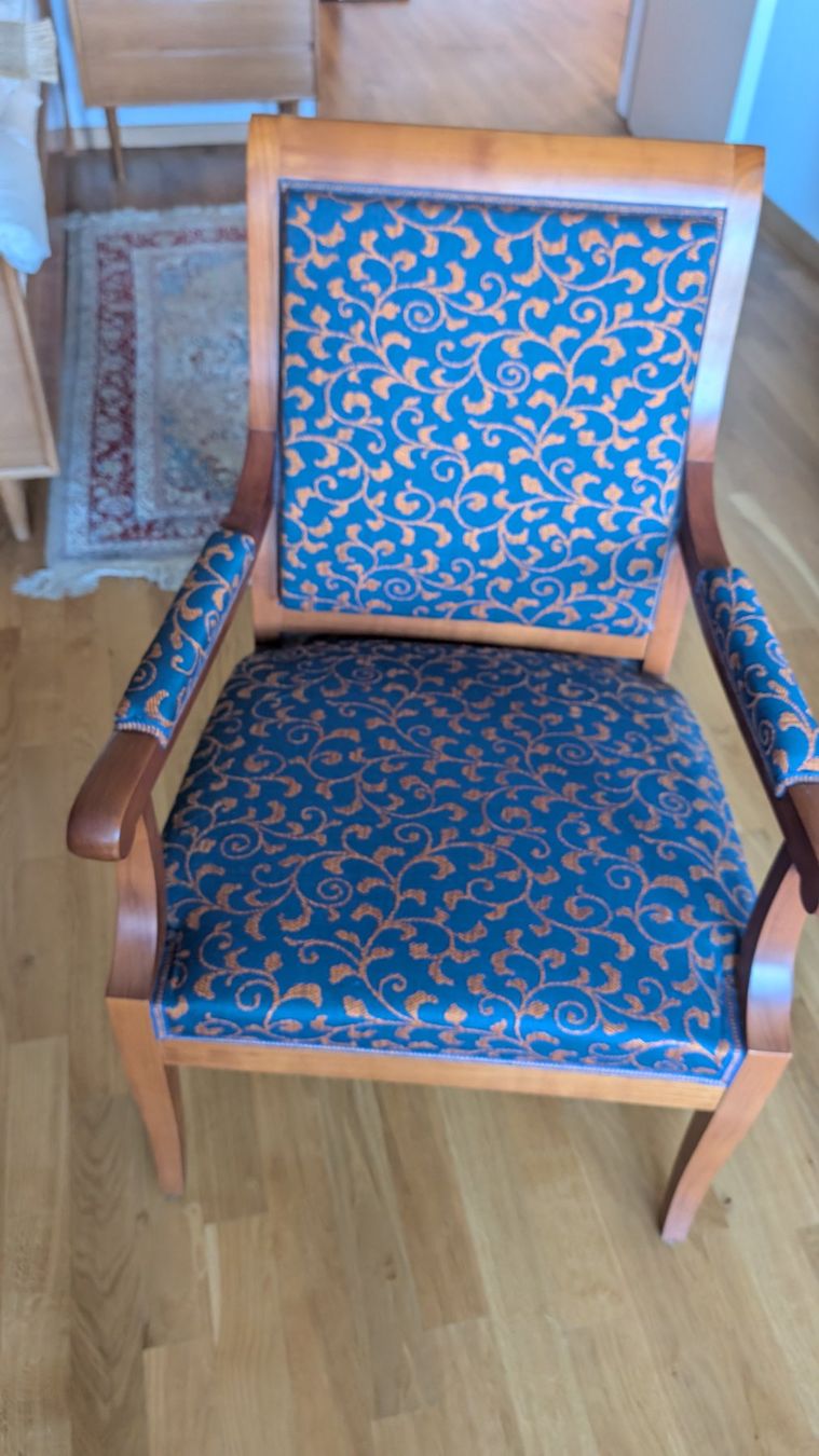 Sedie: Kaiserstuhl mit Stoffbezug – Usato da Ittigen venduto da stoney63