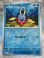 Pokémon TCG – Carvanha Reverse (TEF042) Temporal Forces