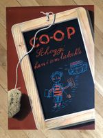 Werbeplakat Coop Schokolade von Charles Kuhn