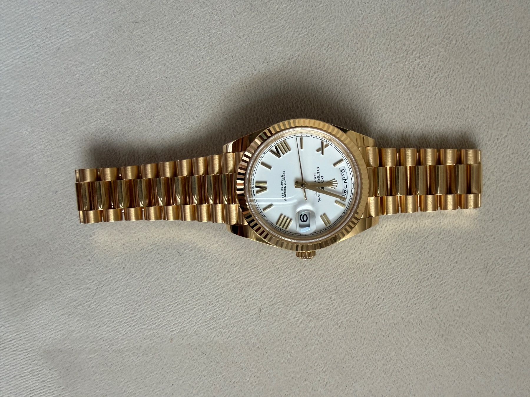 Rolex Orologi: Rolex Day-Date 40 Fullset Neu – Nuovo (secondo la descrizione) da Laufenburg venduto da mcd_7qcw 8