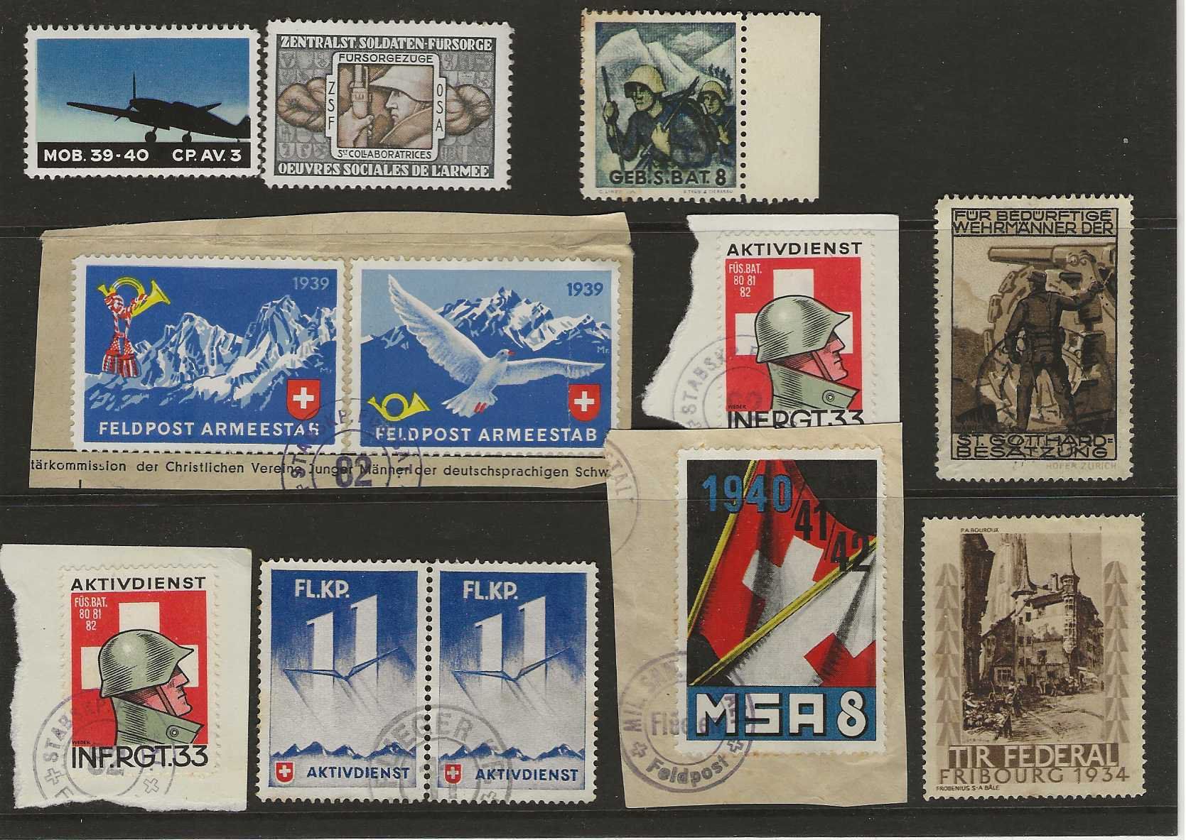 Alle Briefmarken: timbre militaire – Gebraucht aus Sorvilier von carose01