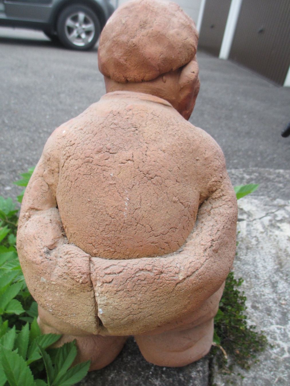 Statuette: Rustikale Terrakotta Figur, Hauswächter, Handarbeit – Nuovo (secondo la descrizione) da Herisau venduto da fan_h9qj 3