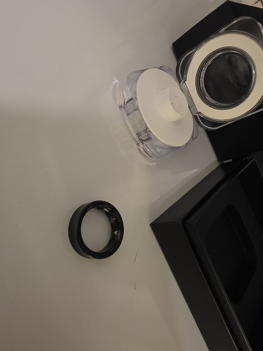 Anelli: Samsung Galaxy Ring Grösse 9 Titanium Black – Usato da Zürich venduto da Yvn 2