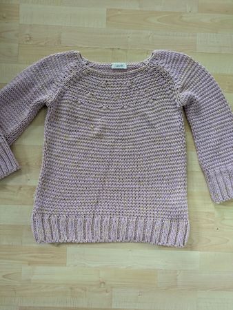Laurel Pullover, Gr. 40, Flieder-Gold, Made in Italy