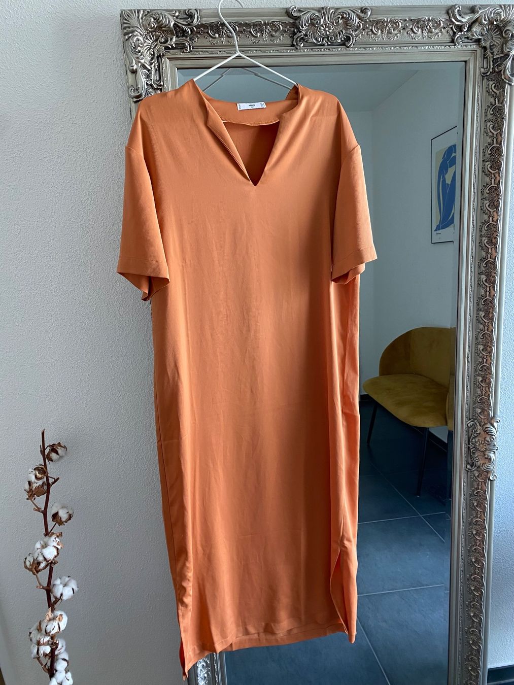 Mango Vestiti: Kleid orange glänzend-  Grösse M – Usato da Olten venduto da smashbox