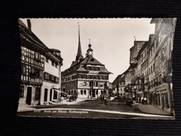STEIN AM RHEIN - ANIMIERT OLDTIMER - PFERDEWAGEN