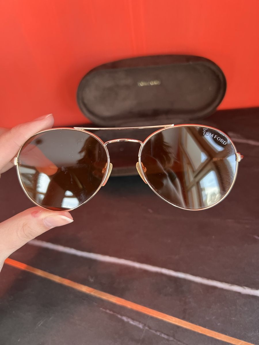 Tom Ford Brillen & Gläser: TOM FORD Aviator Sonnenbrille – Neu (gemäss Beschreibung) aus Zürich von car_x52z 4