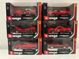 modellini Burago Ferrari scala 1:43, nuovi